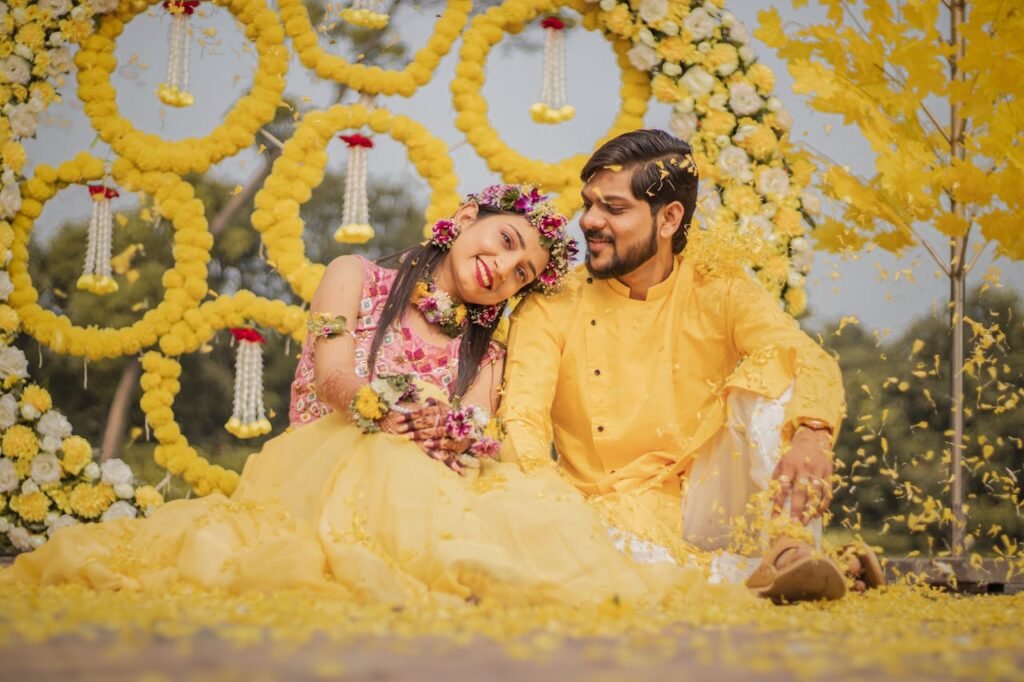 Luxury Wedding Setup in Nagpur Haldi Ceremony Decoration Nagpur